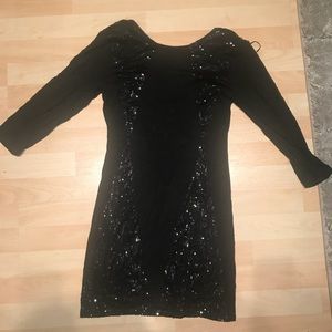 PERFECT Sequin LIttle Black Dress!